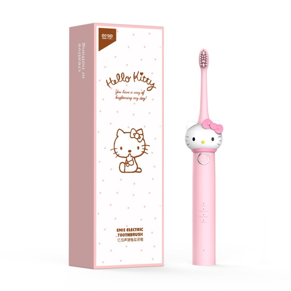 HELLO KITTY electric toothbrush, with 2 free heads